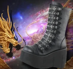 DemoniaCult KERA-50 Boots (UK8)