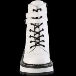 DemoniaCult LILITH 152 Boots White