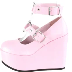 DemoniaCult POISON-99-2 Shoes Pink (UK3, 7, 9)