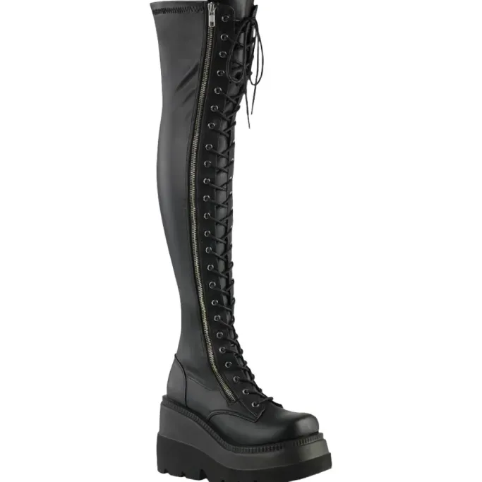 DemoniaCult SHAKER 374 Black Boots