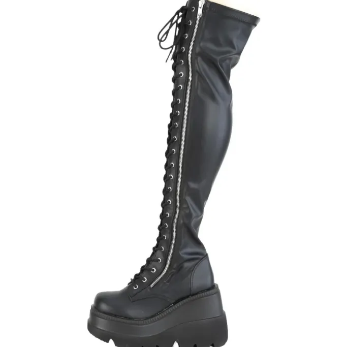 DemoniaCult SHAKER 374 Black Boots