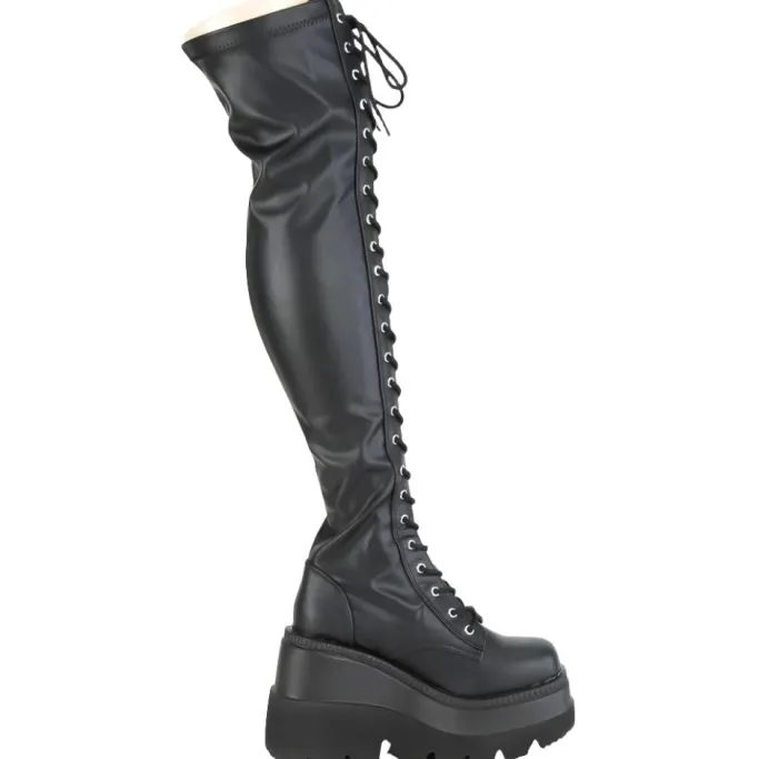 DemoniaCult SHAKER 374 Black Boots