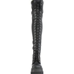DemoniaCult SHAKER 374 Black Boots