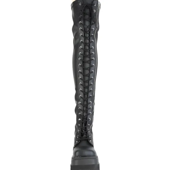DemoniaCult SHAKER 374 Black Boots
