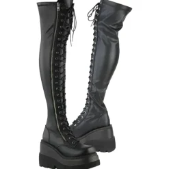 DemoniaCult SHAKER 374 Black Boots