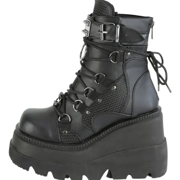 DemoniaCult Shaker 60 Boots Black