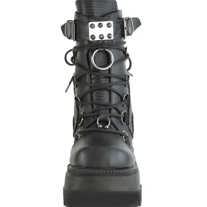 DemoniaCult Shaker 60 Boots Black