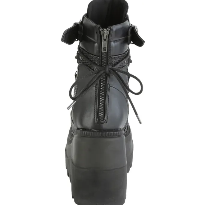DemoniaCult Shaker 60 Boots Black