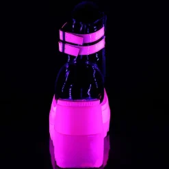 DemoniaCult Shaker 52 Boots Neon Pink