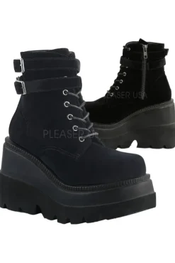 DemoniaCult SHAKER 52 Boots Velvet