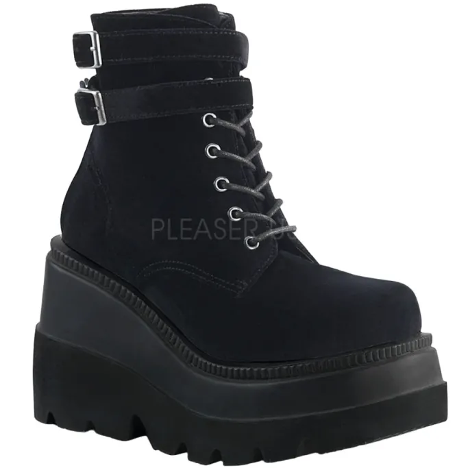 DemoniaCult SHAKER 52 Boots Velvet