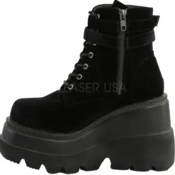 DemoniaCult SHAKER 52 Boots Velvet