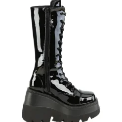 DemoniaCult SHAKER 72 Patent Boots UK6,