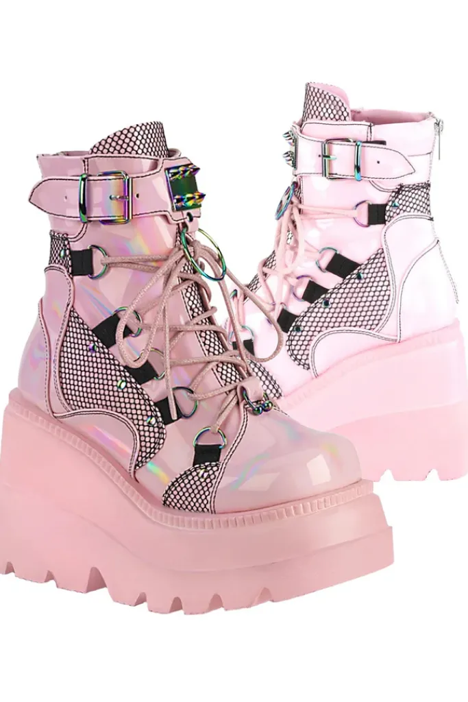 DemoniaCult Shaker 60 Pink Boots