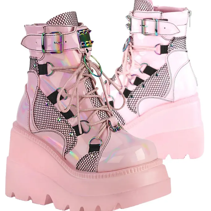 DemoniaCult Shaker 60 Pink Boots