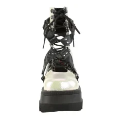 DemoniaCult SHAKER-56 Boots Green Black