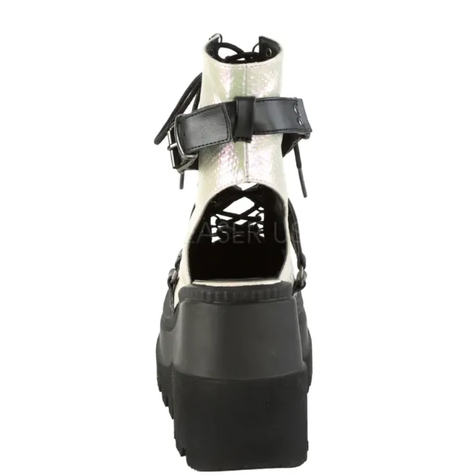 DemoniaCult SHAKER-56 Boots Green Black