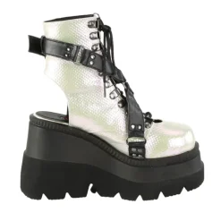 DemoniaCult SHAKER-56 Boots Green Black