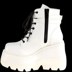DemoniaCult SHAKER-52 Boots White
