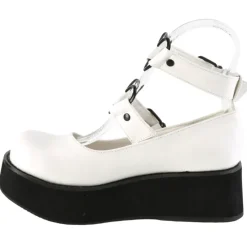 DemoniaCult SPRITE 02 White Shoes
