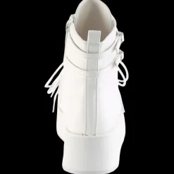 DemoniaCult SPRITE-70 Boots White