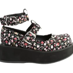 DemoniaCult SPRITE-02 Shoes Floral