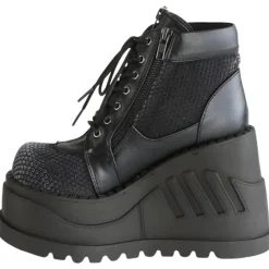 DemoniaCult STOMP-18 Shoes Black