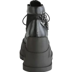 DemoniaCult STOMP-18 Shoes Black