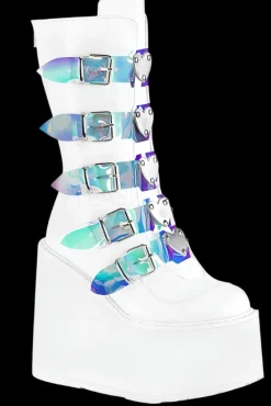 DemoniaCult SWING 230 Boots White
