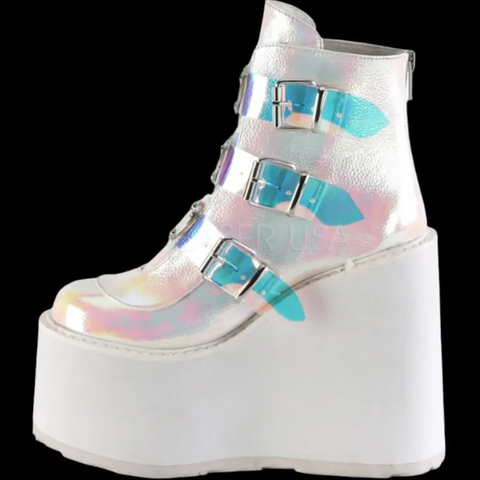 DemoniaCult SWING 105 Boots Pearl