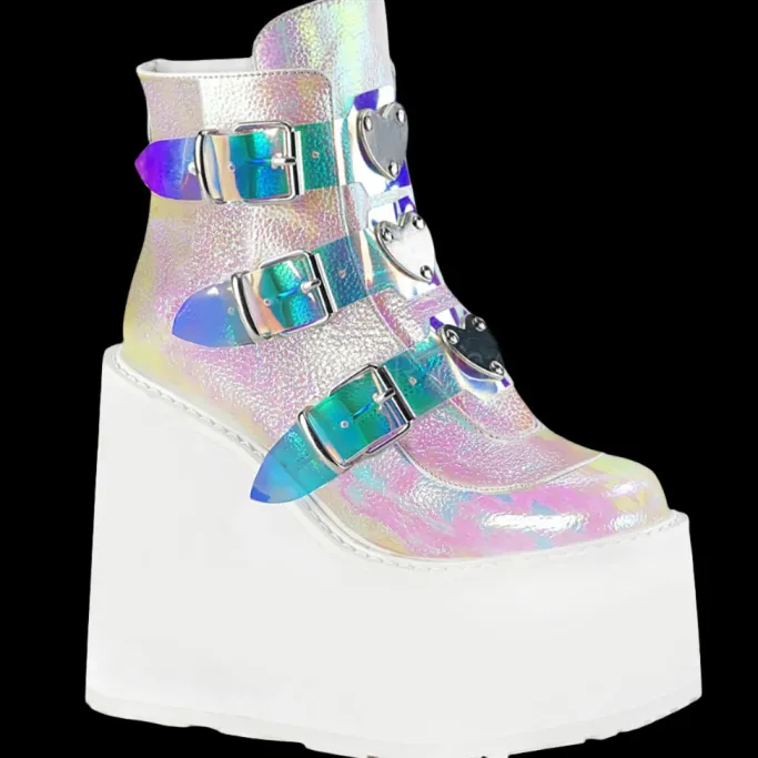 DemoniaCult SWING 105 Boots Pearl