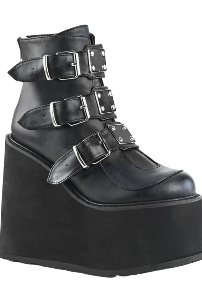 DemoniaCult SWING-105 Boots Black