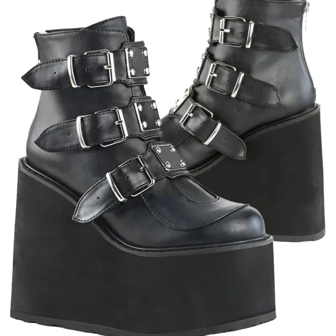 DemoniaCult SWING-105 Boots Black