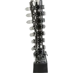 DemoniaCult SWING 815C Black Transparent Boots