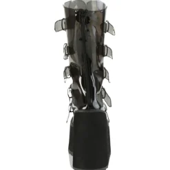 DemoniaCult SWING 230C Black Transparent Boots