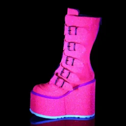 DemoniaCult SWING 230G Boots Pink