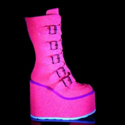 DemoniaCult SWING 230G Boots Pink