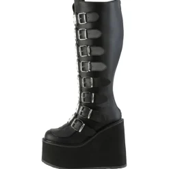DemoniaCult Swing 815WC Boots WIDE CALF