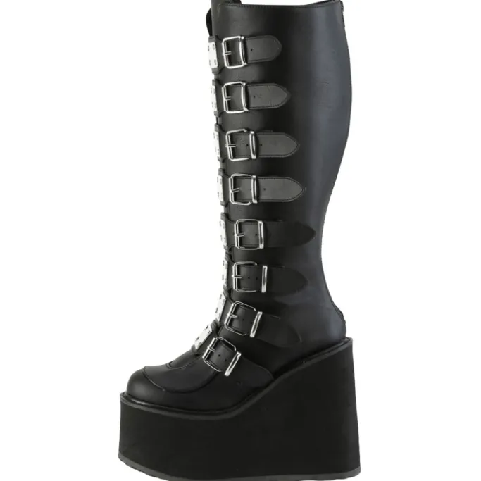 DemoniaCult Swing 815WC Boots WIDE CALF