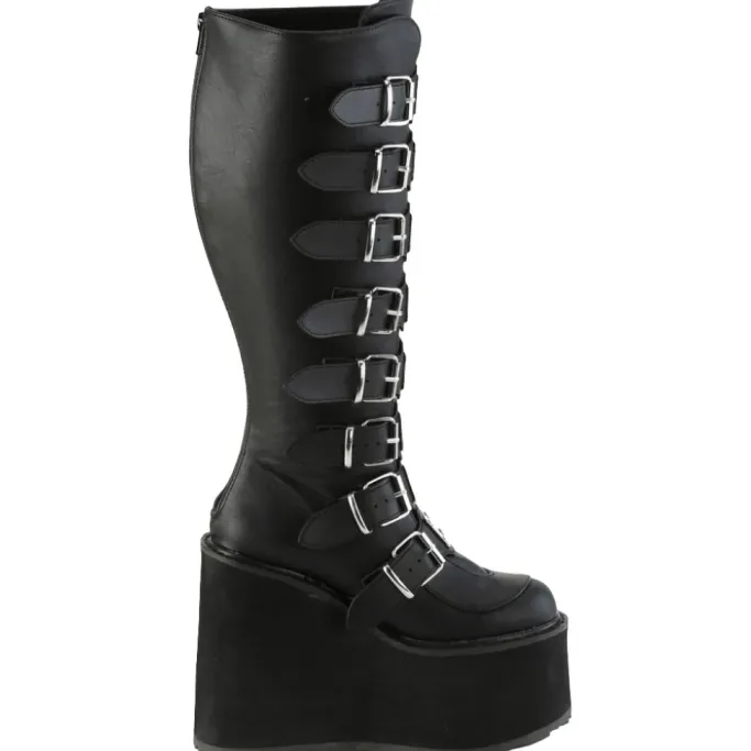 DemoniaCult Swing 815WC Boots WIDE CALF