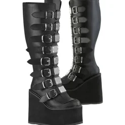 DemoniaCult Swing 815WC Boots WIDE CALF