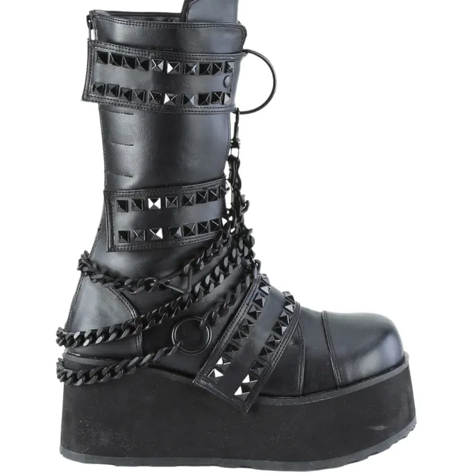 DemoniaCult TRASHVILLE 138 Boots