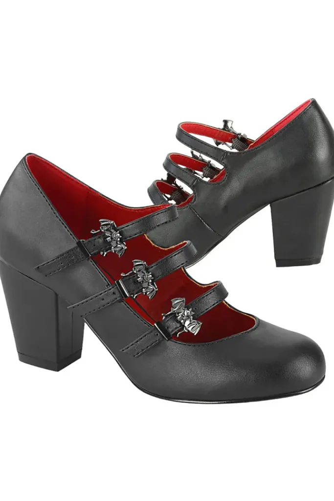 DemoniaCult VIVIKA 38 Black Shoes