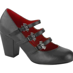 DemoniaCult VIVIKA 38 Black Shoes