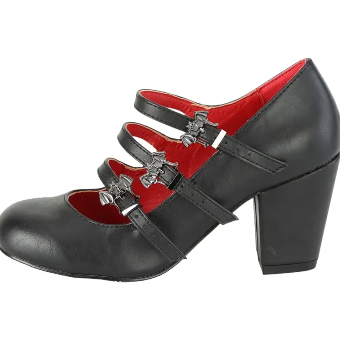 DemoniaCult VIVIKA 38 Black Shoes