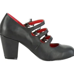 DemoniaCult VIVIKA 38 Black Shoes