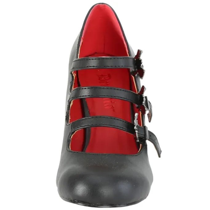 DemoniaCult VIVIKA 38 Black Shoes