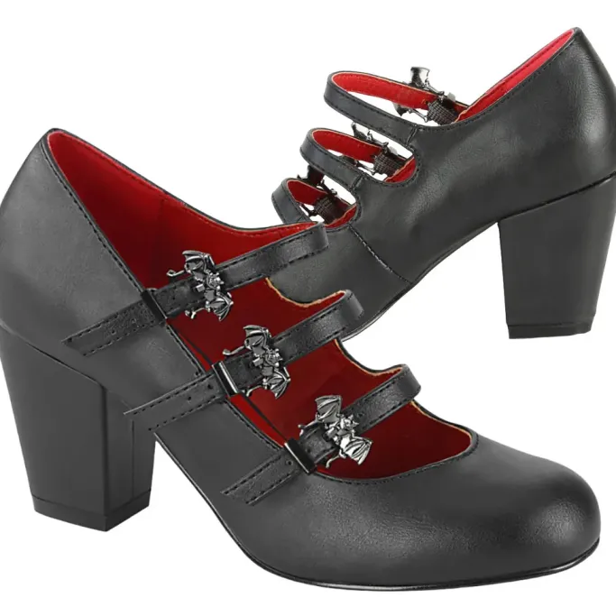 DemoniaCult VIVIKA 38 Black Shoes