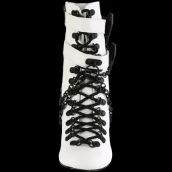 DemoniaCult VIVIKA 128 White Boots