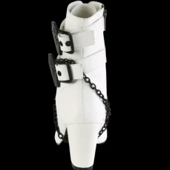 DemoniaCult VIVIKA 128 White Boots